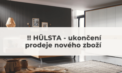 HÜLSTA – ukončení prodeje nového zboží (1200 x 628 px)